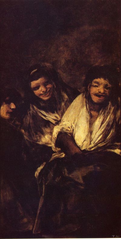 Two women and a man