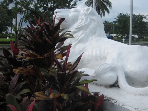 Statue at the Capitol of Leyte, Tacloban City