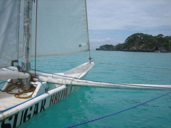 Sailing at Boracay