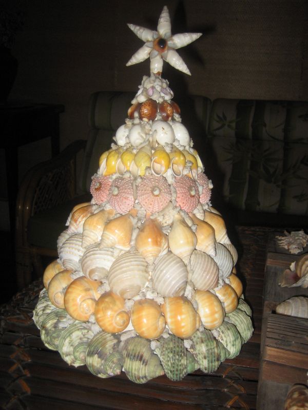 Shell sculpture at the Santo Ni&ntilde;o Shrine and Heritage Museum